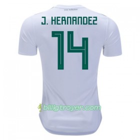 Billige Fotballdrakter Mexico J.Hernandez 14 VM 2018 Bortedraktsett